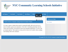 Tablet Screenshot of nyccls.org